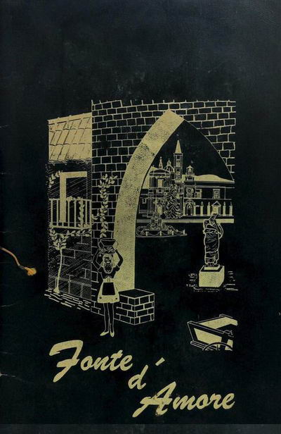 Fonte dAmore - 1976 Menu (newer photo)